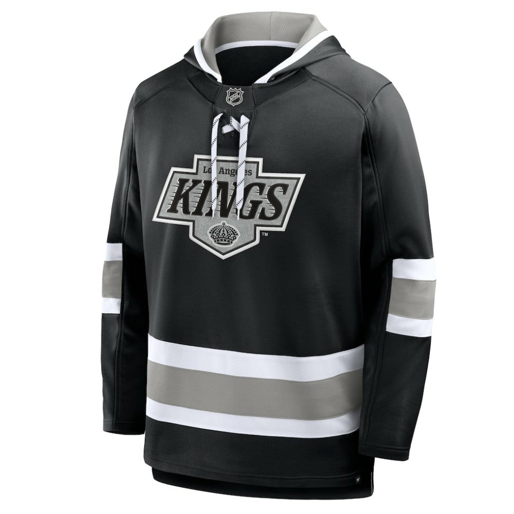 Los Angeles Kings Fanatics Prime Time Fleece Hoodie - Black - NHL 202756751