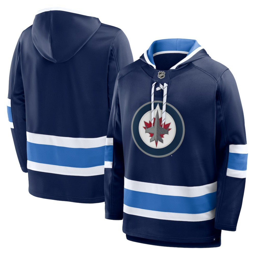 Winnipeg Jets Fanatics Prime Time Fleece Hoodie - Navy - NHL 202756758
