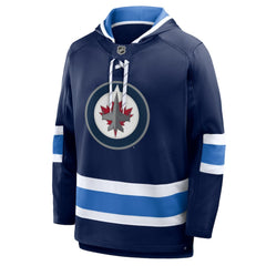 Winnipeg Jets Fanatics Prime Time Fleece Hoodie - Navy - NHL 202756758