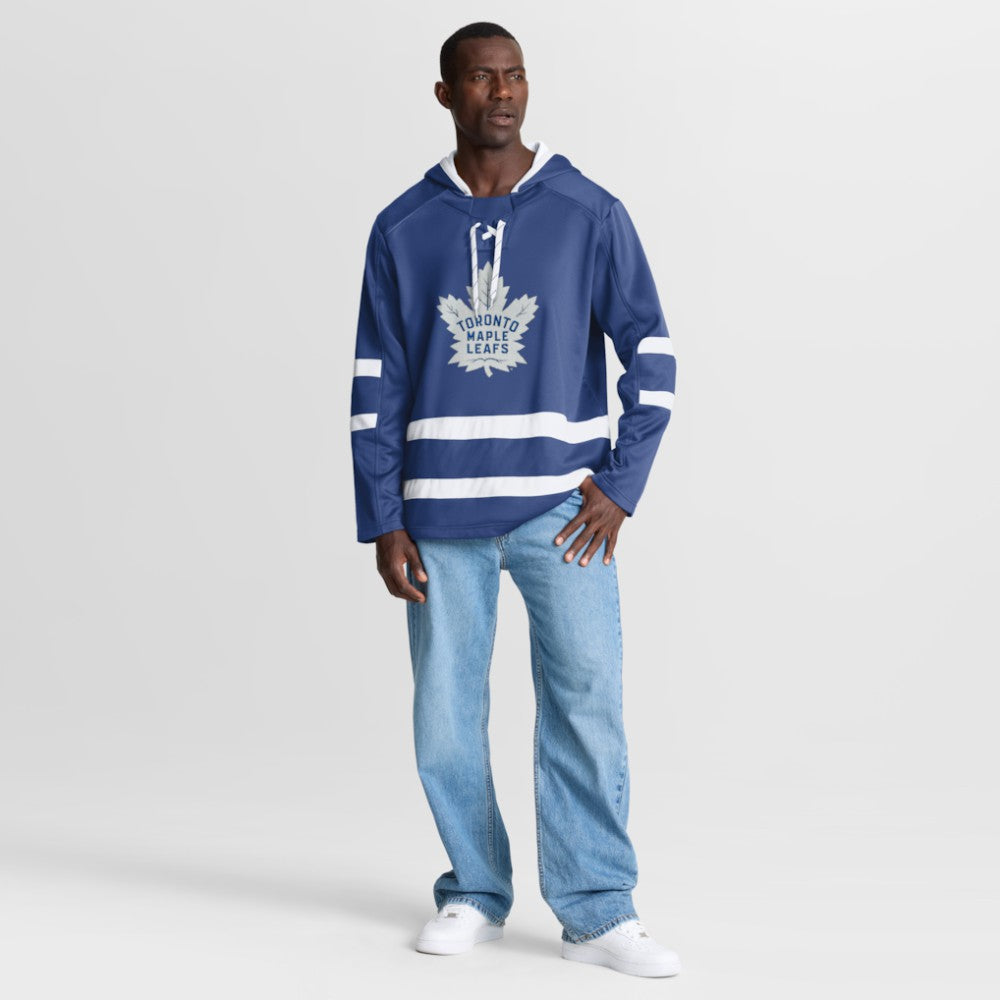 Toronto Maple Leafs Fanatics Prime Time Fleece Hoodie - Blue - NHL 202756761