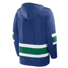 Vancouver Canucks Fanatics Prime Time Fleece Hoodie - Blue - NHL 202756762