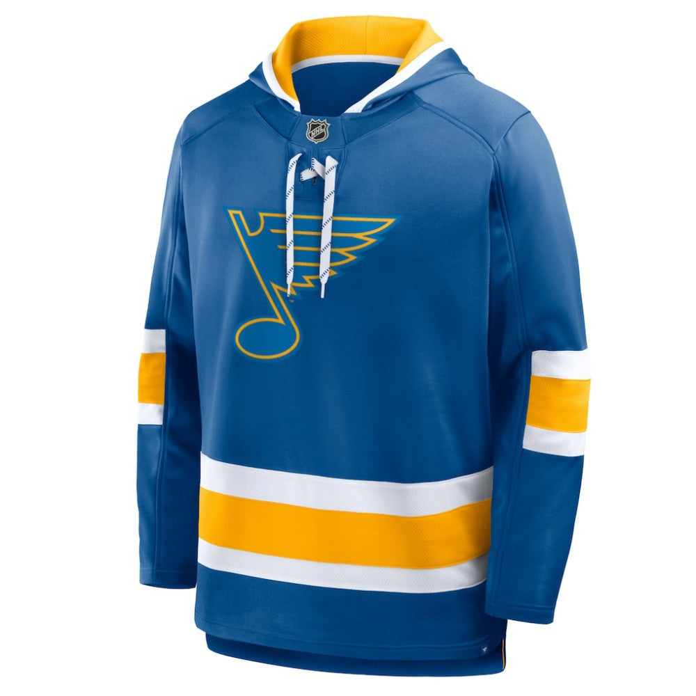 St. Louis Blues Fanatics Prime Time Fleece Hoodie - Blue - NHL 202756763