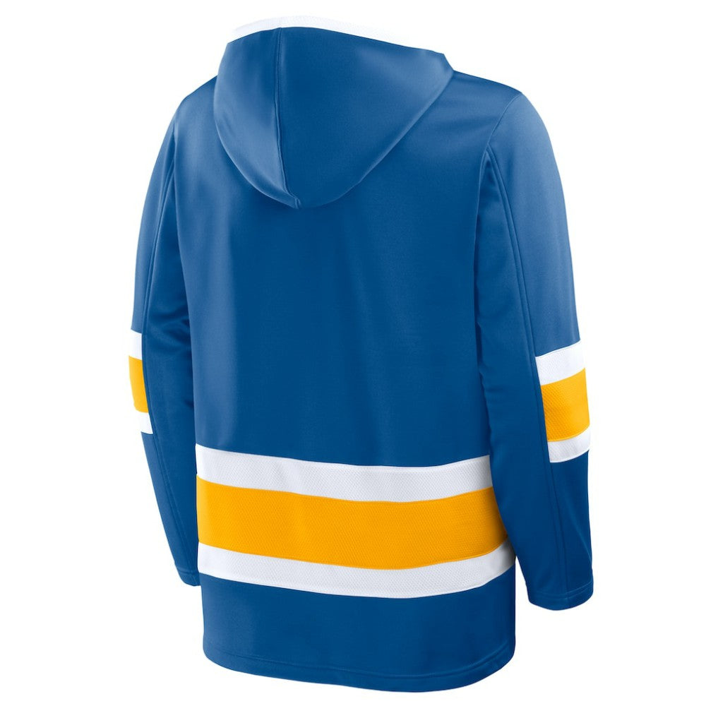 St. Louis Blues Fanatics Prime Time Fleece Hoodie - Blue - NHL 202756763