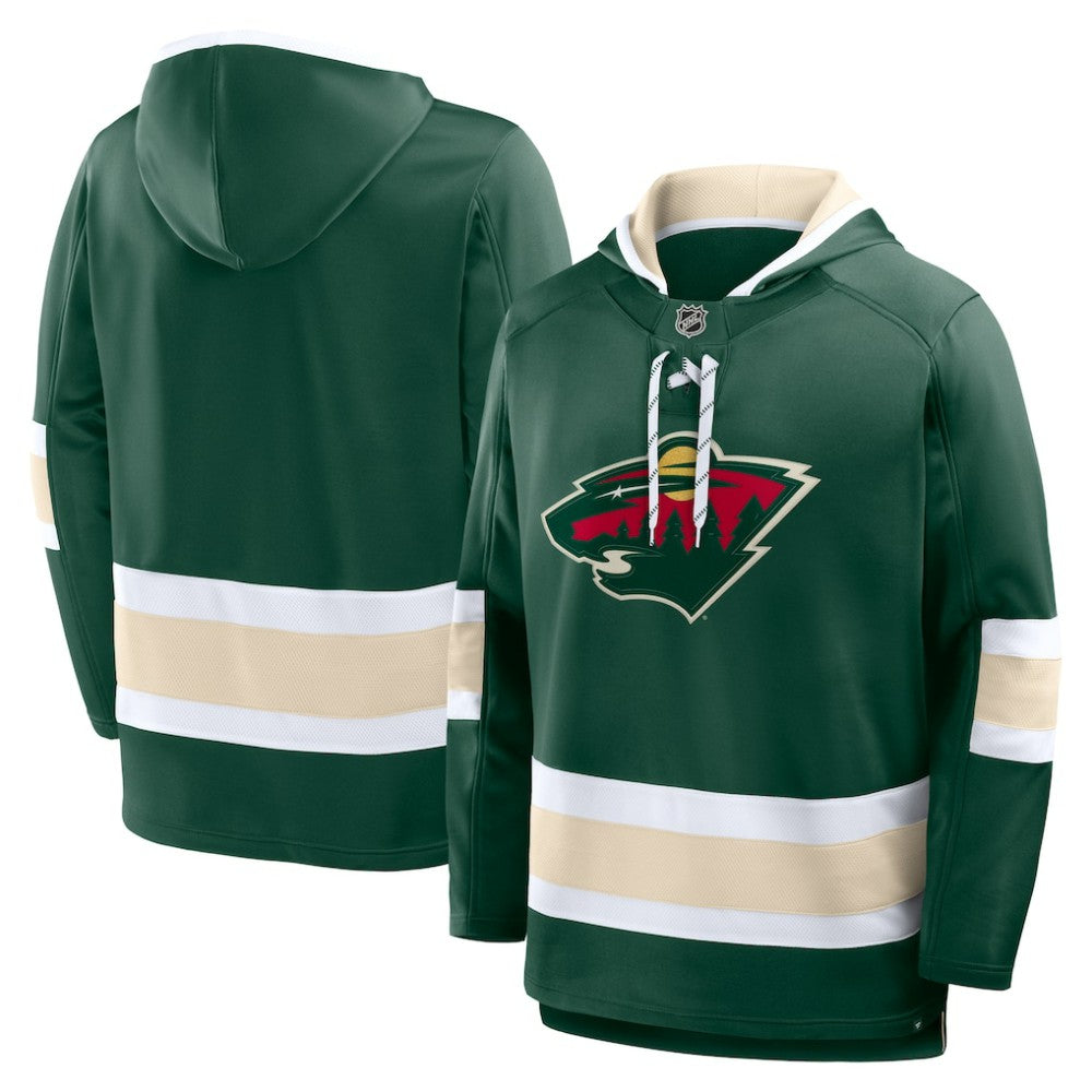 Minnesota Wild Fanatics Prime Time Fleece Hoodie - Green - NHL 202756769