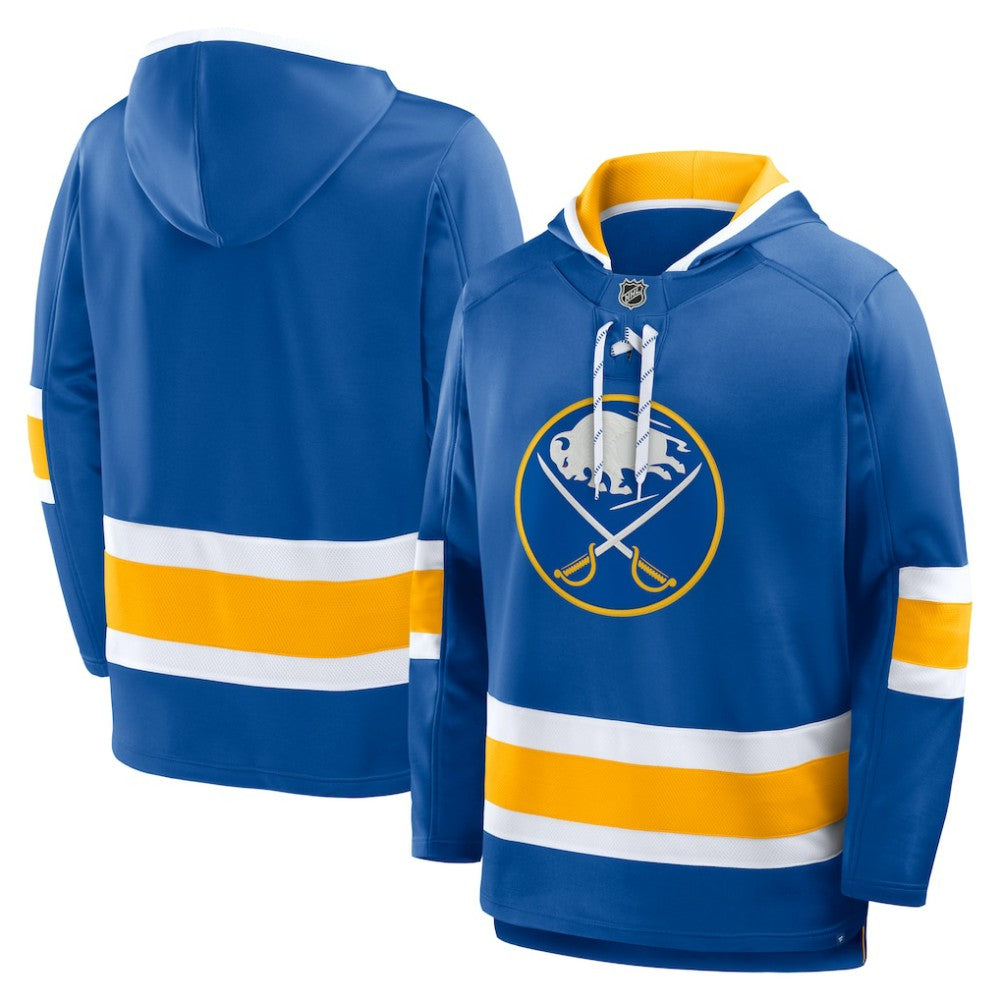 Buffalo Sabres Fanatics Prime Time Fleece Hoodie - Royal - NHL 202756772