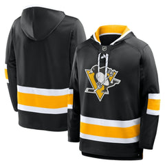 Pittsburgh Penguins Fanatics Prime Time Fleece Hoodie - Black - NHL 202756773