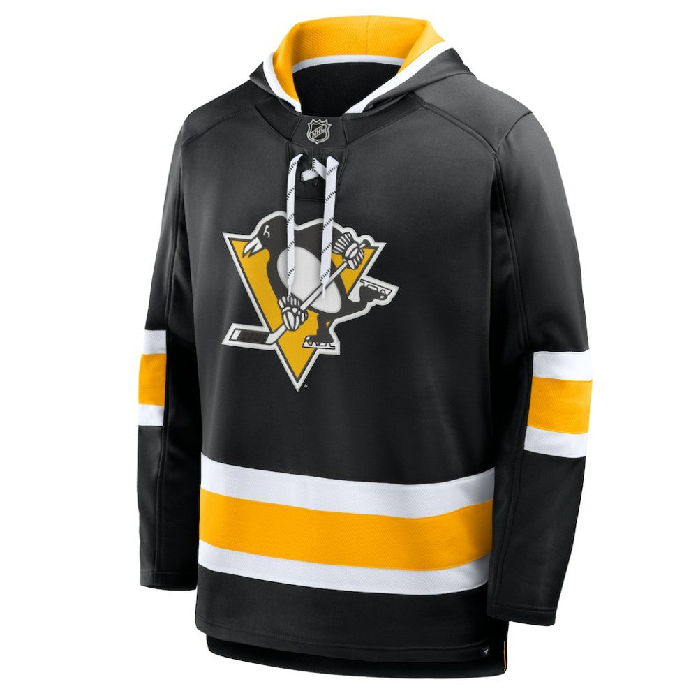 Pittsburgh Penguins Fanatics Prime Time Fleece Hoodie - Black - NHL 202756773