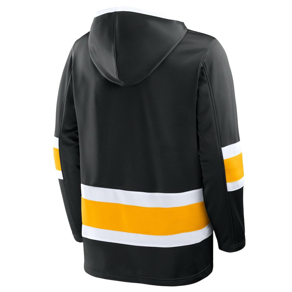 Pittsburgh Penguins Fanatics Prime Time Fleece Hoodie - Black - NHL 202756773