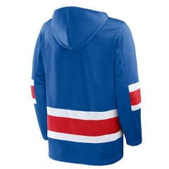 New York Rangers Fanatics Prime Time Fleece Hoodie - Blue - NHL 202756776