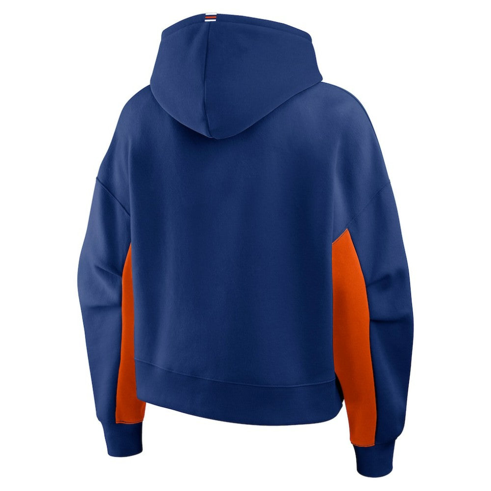 Edmonton Oilers Fanatics Women's Back Check Boxy Hoodie - Royal - NHL 202756865