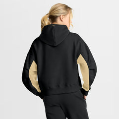 Vegas Golden Knights Fanatics Women's Back Check Boxy Hoodie - Black - NHL 202756869