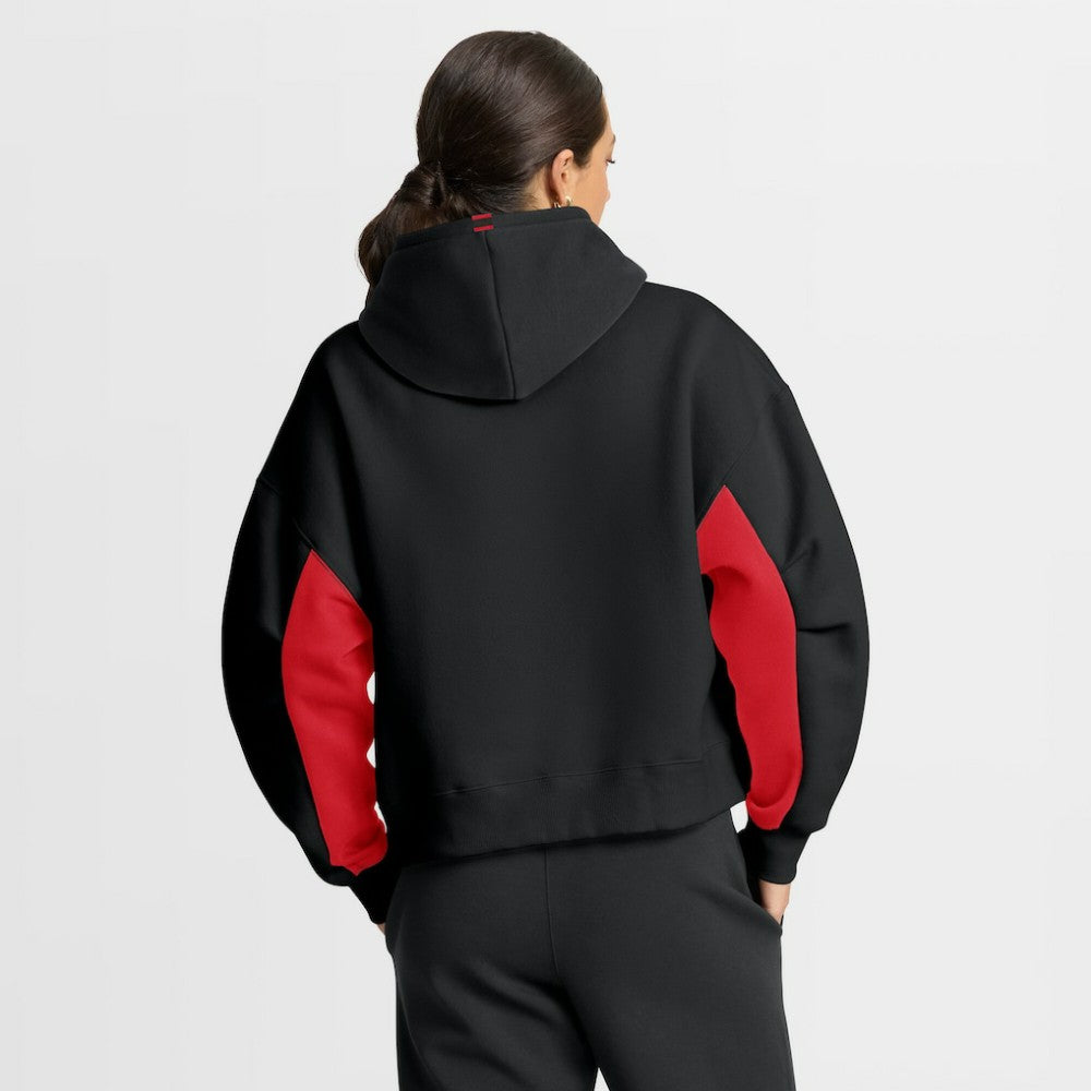 Ottawa Senators Fanatics Women's Back Check Boxy Hoodie - Black - NHL 202756872
