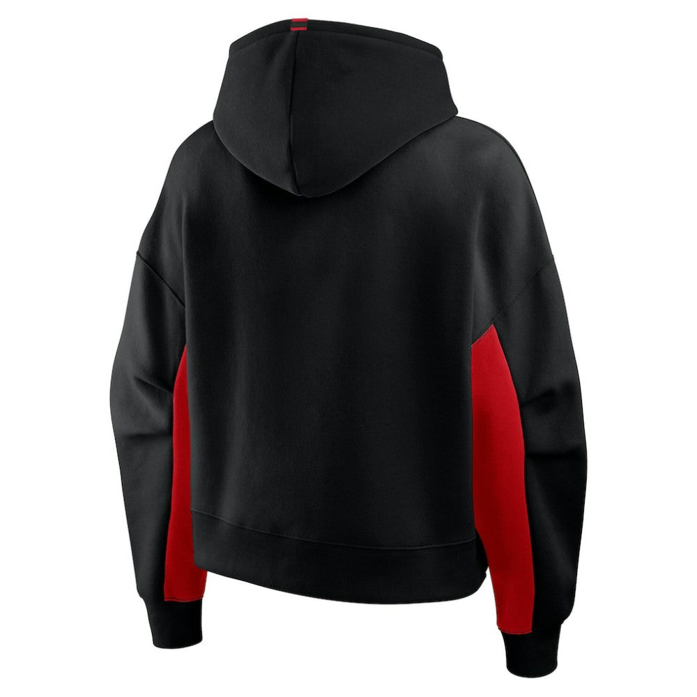 Ottawa Senators Fanatics Women's Back Check Boxy Hoodie - Black - NHL 202756872