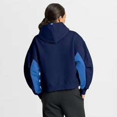 Winnipeg Jets Fanatics Women's Back Check Boxy Hoodie - Navy - NHL 202756877