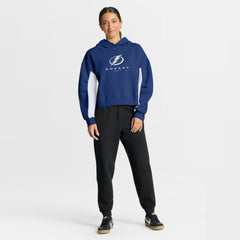 Tampa Bay Lightning Fanatics Women's Back Check Boxy Hoodie - Blue - NHL 202756881