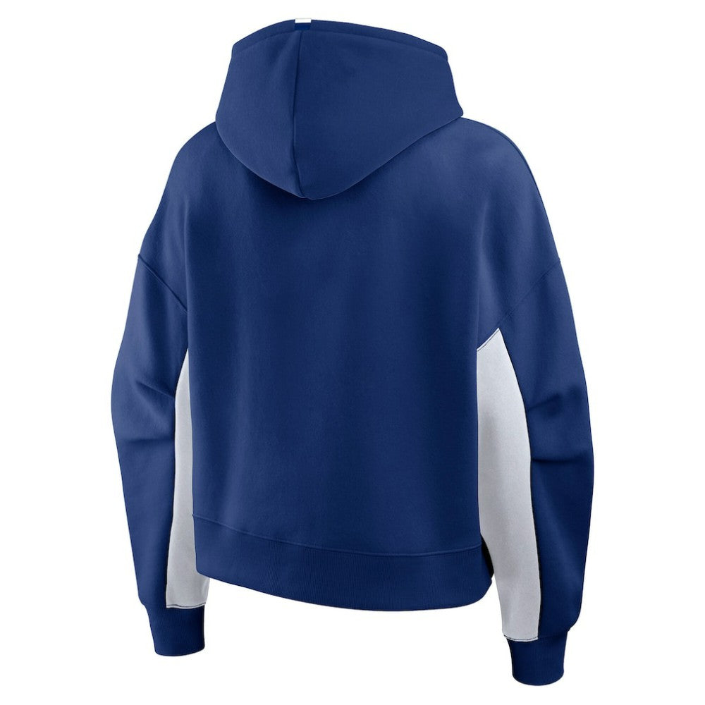 Tampa Bay Lightning Fanatics Women's Back Check Boxy Hoodie - Blue - NHL 202756881