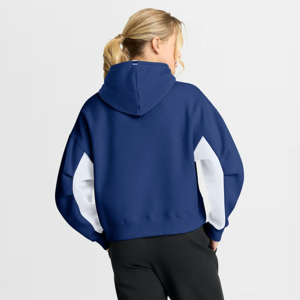 Toronto Maple Leafs Fanatics Women's Back Check Boxy Hoodie - Blue - NHL 202756882