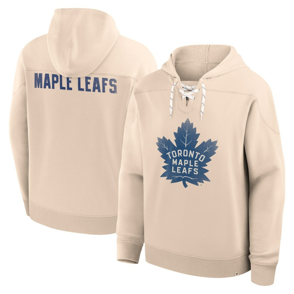Toronto Maple Leafs Fanatics Vintage Hoodie - Cream - NHL 202756939
