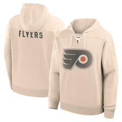 Philadelphia Flyers Fanatics Vintage Hoodie - Cream - NHL 202756942