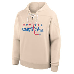 Washington Capitals Fanatics Vintage Hoodie - Cream - NHL 202756949