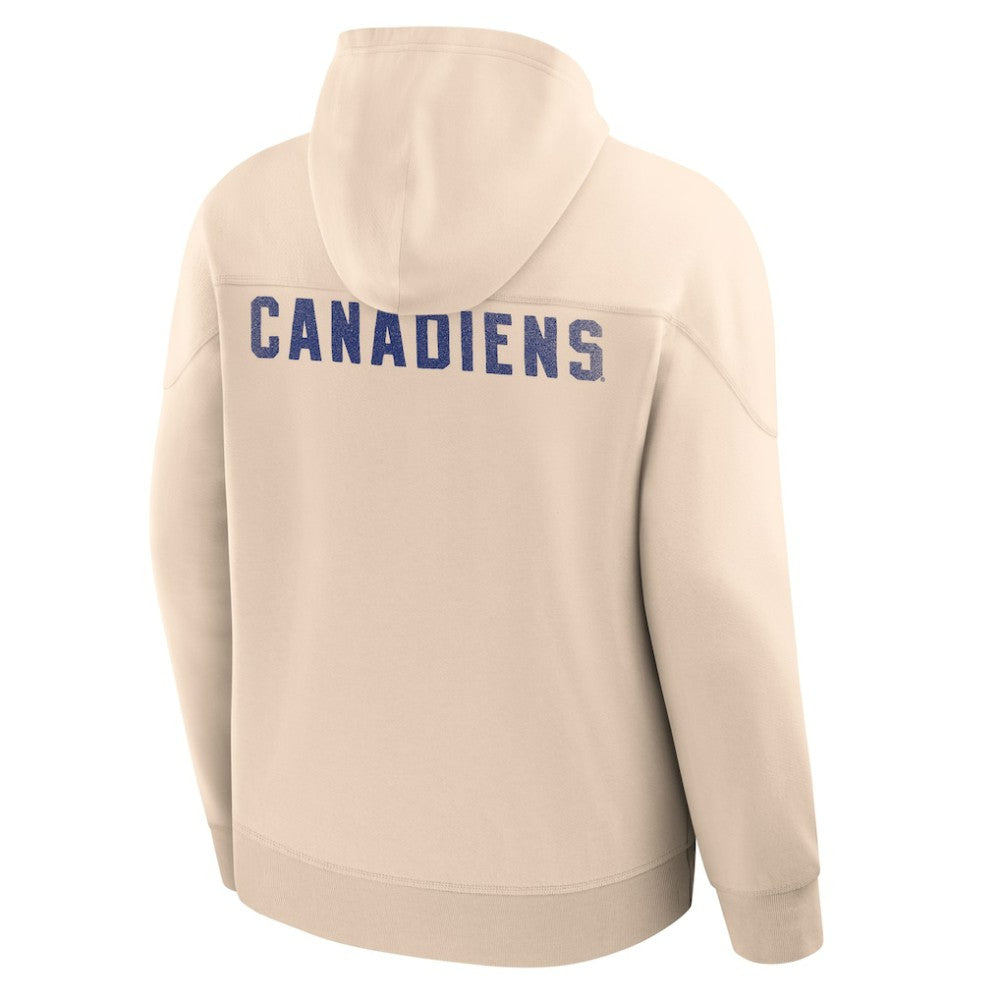 Montreal Canadiens Fanatics Vintage Hoodie - Cream - NHL 202756950