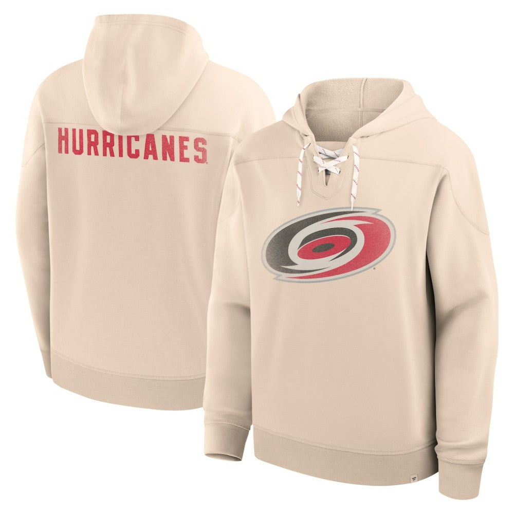 Carolina Hurricanes Fanatics Vintage Hoodie - Cream - NHL 202756953