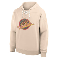 Vancouver Canucks Fanatics Vintage Hoodie - Cream - NHL 202756961