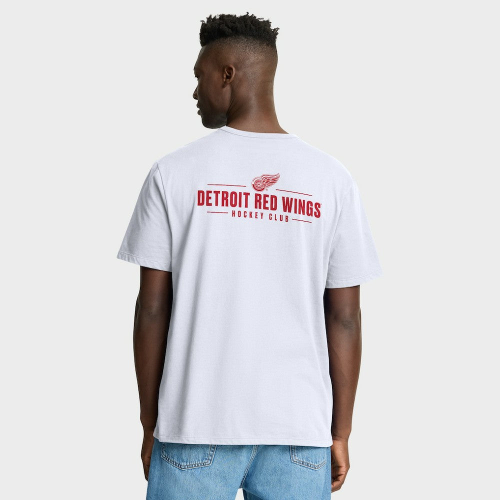 Detroit Red Wings Fanatics Crash The Net Legacy T-Shirt - White - NHL 202756996