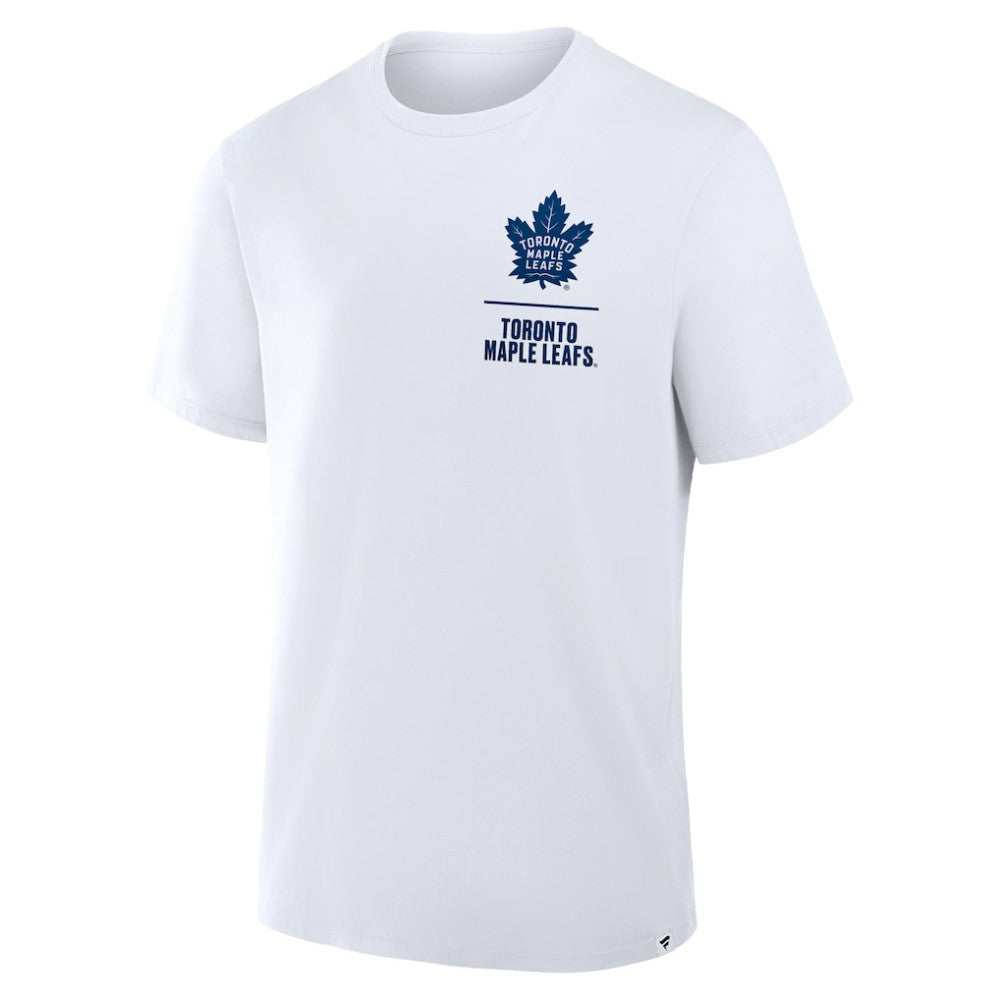 Toronto Maple Leafs Fanatics Crash The Net Legacy T-Shirt - White - NHL 202756998