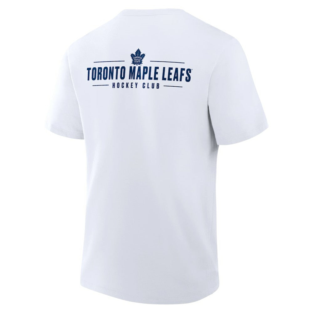 Toronto Maple Leafs Fanatics Crash The Net Legacy T-Shirt - White - NHL 202756998