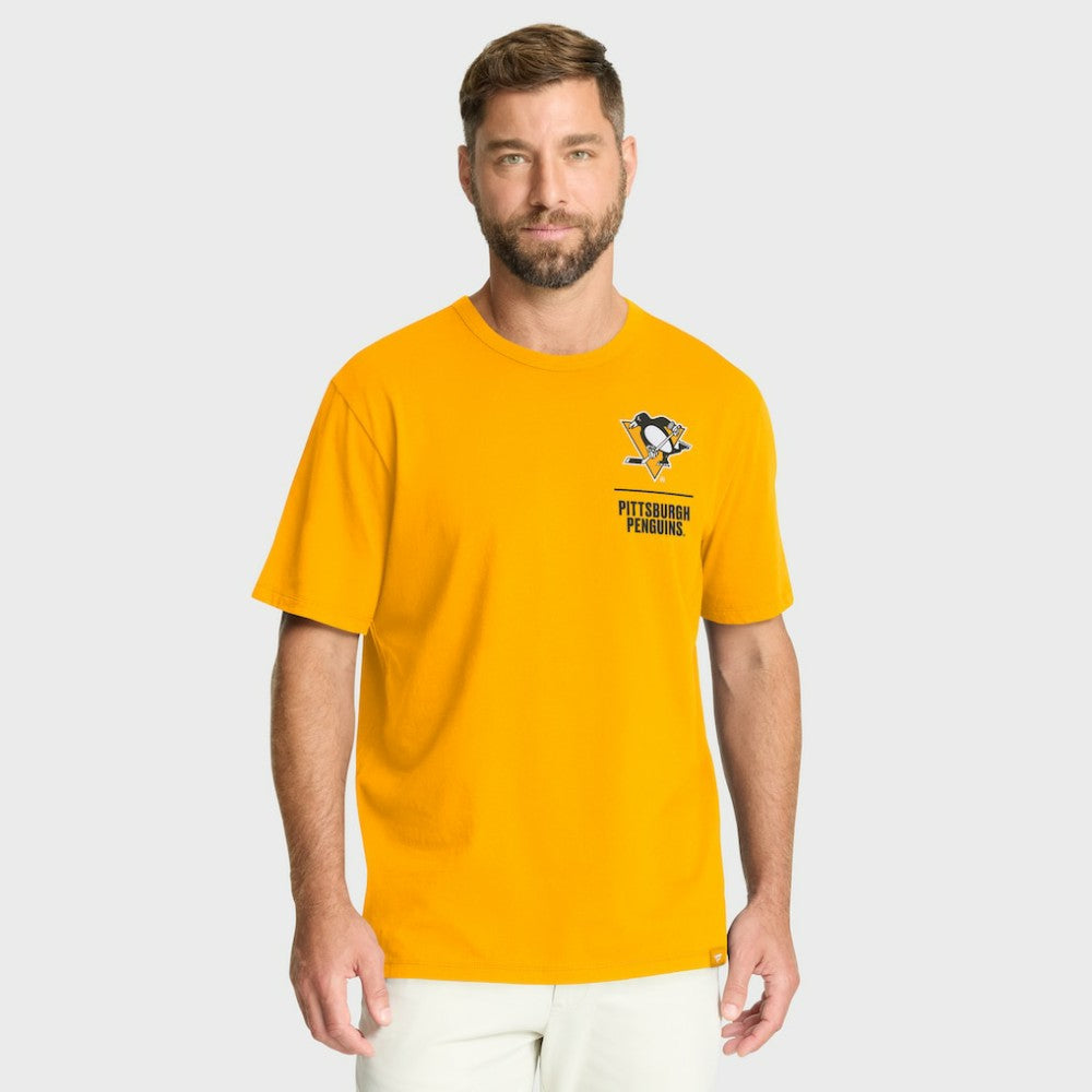 Pittsburgh Penguins Fanatics Crash The Net Legacy T-Shirt - Gold - NHL 202757005
