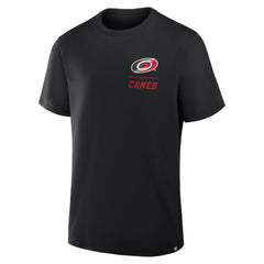 Carolina Hurricanes Fanatics Crash The Net Legacy T-Shirt - Black - NHL 202757007
