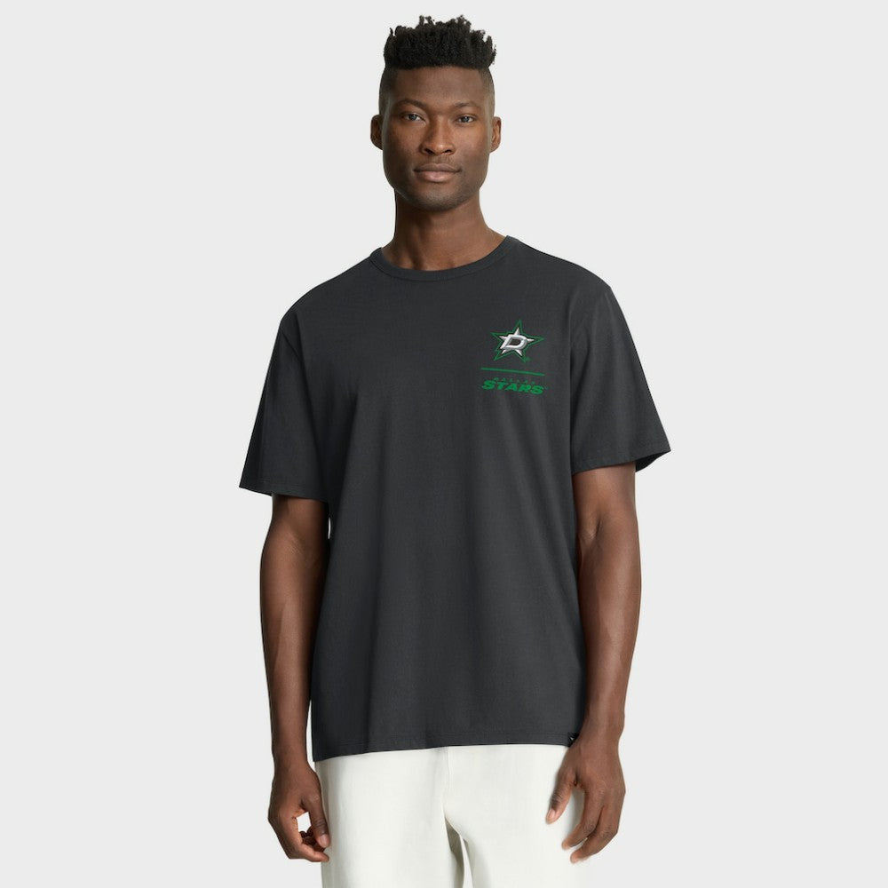 Dallas Stars Fanatics Crash The Net Legacy T-Shirt - Black - NHL 202757008