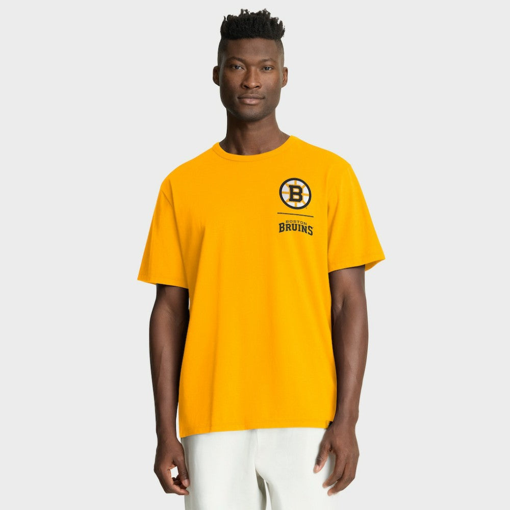 Boston Bruins Fanatics Crash The Net Legacy T-Shirt - Gold - NHL 202757009