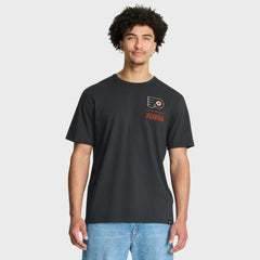 Philadelphia Flyers Fanatics Crash The Net Legacy T-Shirt - Black - NHL 202757016