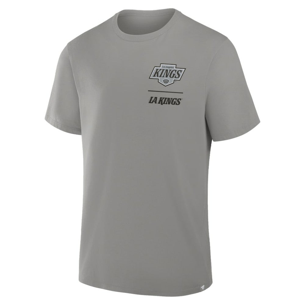 Los Angeles Kings Fanatics Crash The Net Legacy T-Shirt - Gray - NHL 202757017