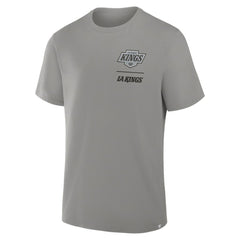 Los Angeles Kings Fanatics Crash The Net Legacy T-Shirt - Gray - NHL 202757017