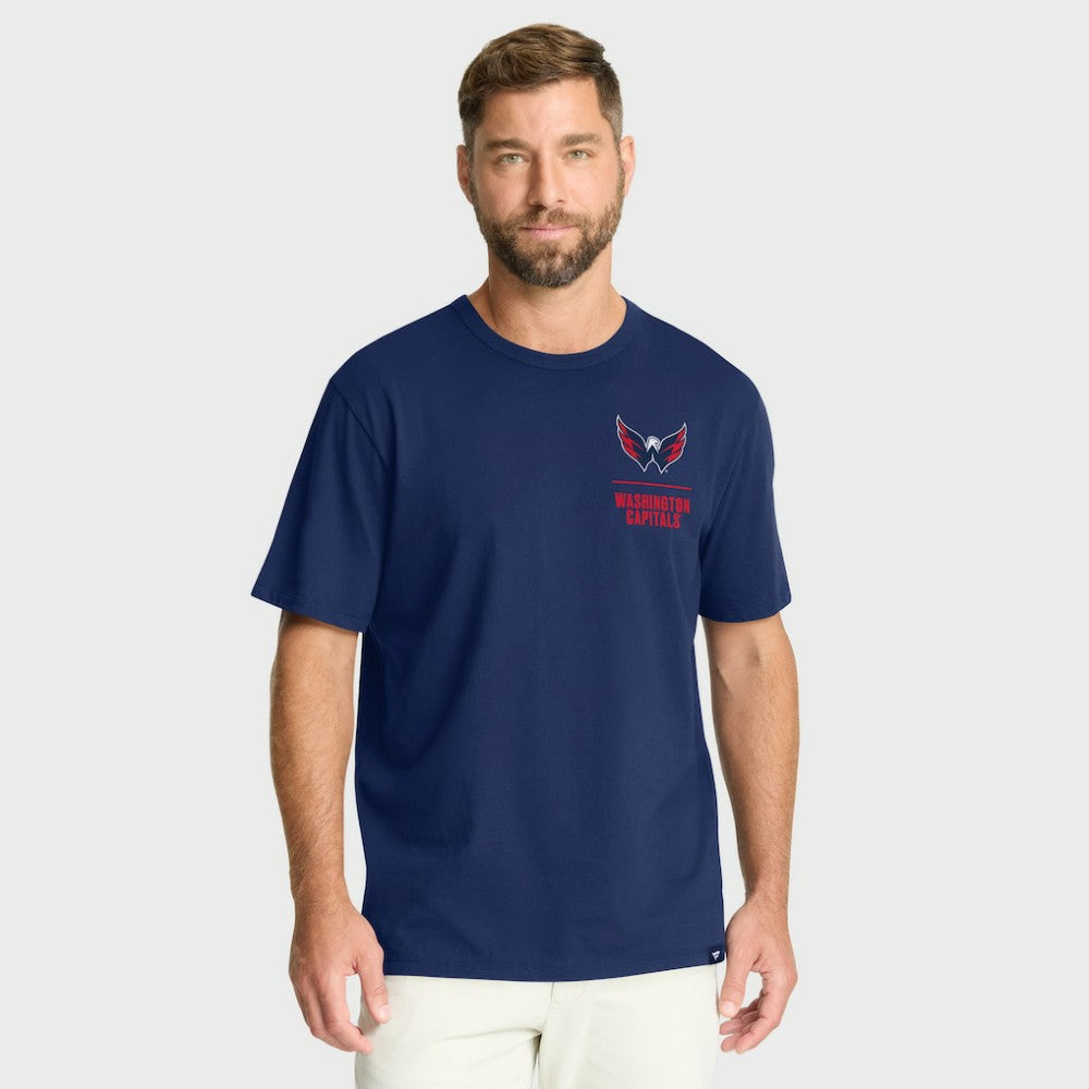 Washington Capitals Fanatics Crash The Net Legacy T-Shirt - Navy - NHL 202757020