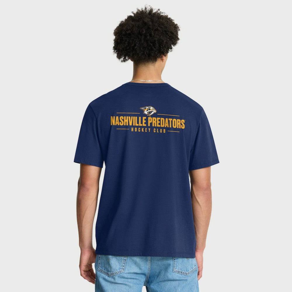 Nashville Predators Fanatics Crash The Net Legacy T-Shirt - Navy - NHL 202757021