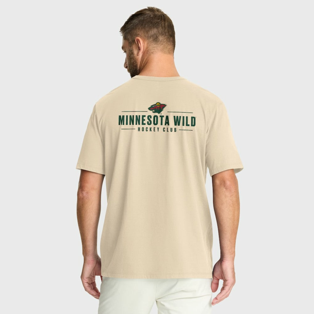Minnesota Wild Fanatics Crash The Net Legacy T-Shirt - Natural - NHL 202757022
