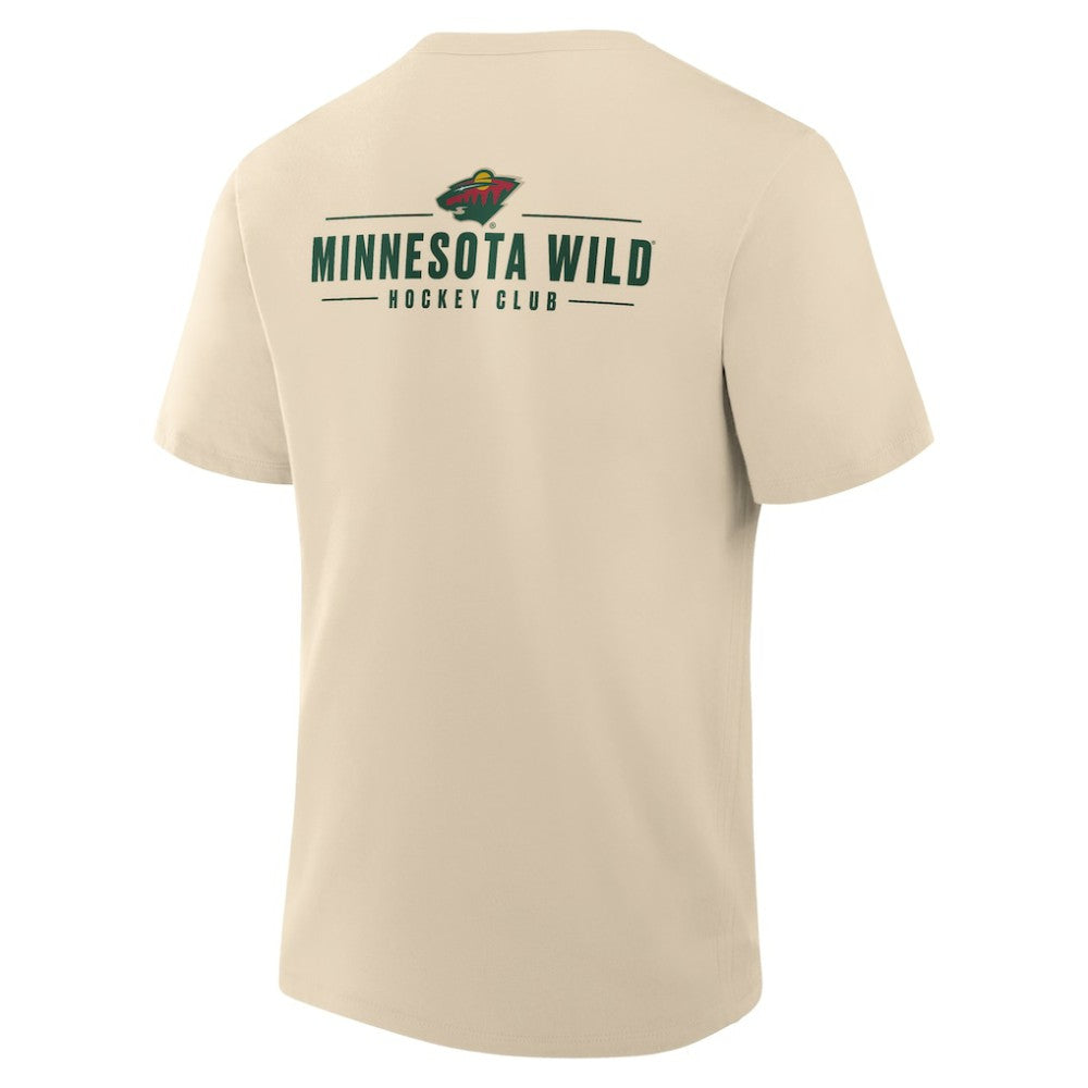 Minnesota Wild Fanatics Crash The Net Legacy T-Shirt - Natural - NHL 202757022
