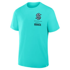 Seattle Kraken Fanatics Crash The Net Legacy T-Shirt - Light Blue - NHL 202757024