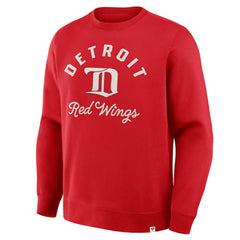 Detroit Red Wings Fanatics Vintage Stickler Sweatshirt - Red - NHL 202757047