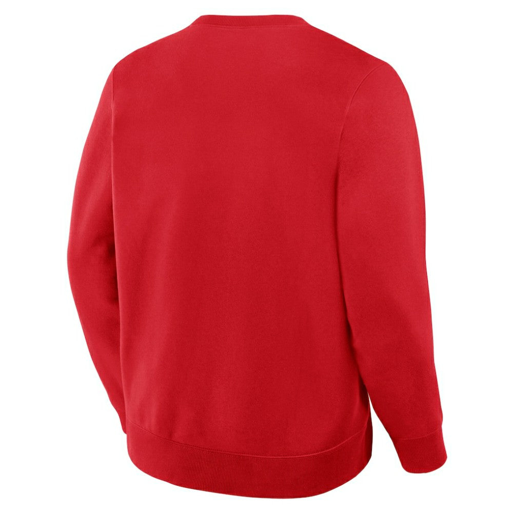 Detroit Red Wings Fanatics Vintage Stickler Sweatshirt - Red - NHL 202757047