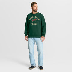 Minnesota Wild Fanatics  Stickler Sweatshirt - Green - NHL 202757048