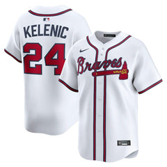 Jarred Kelenic Atlanta Braves Nike Home Limited Player Jersey - White - Nike Sale