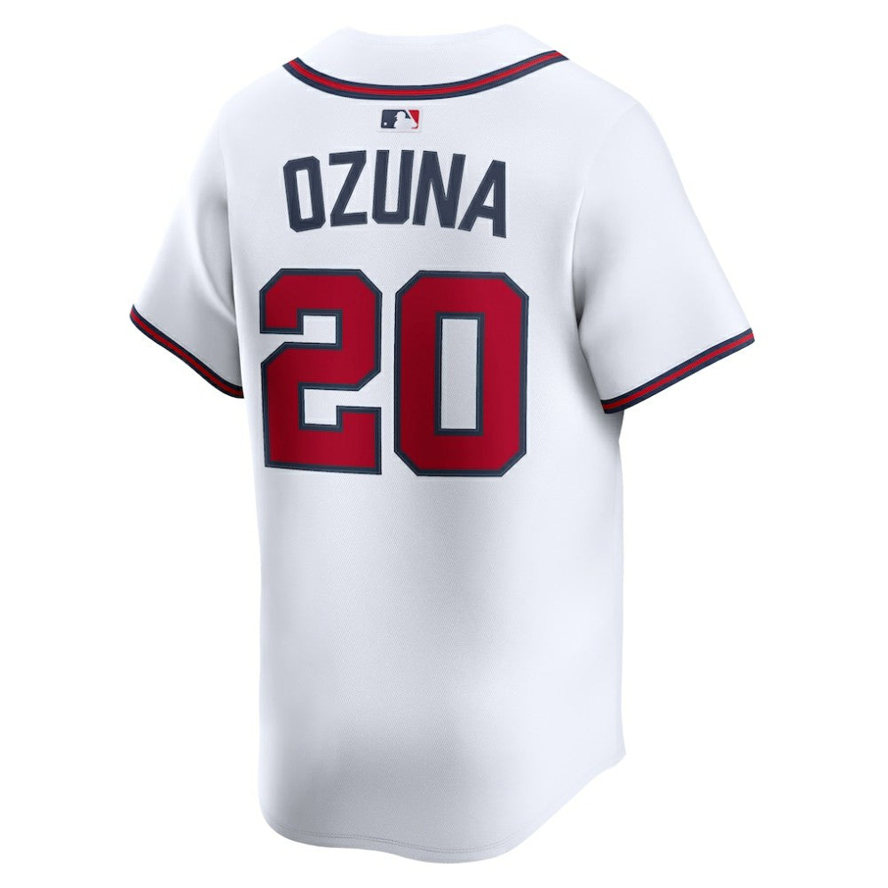 Marcell Ozuna Atlanta Braves Nike Home Limited Player Jersey - White - Nike Online