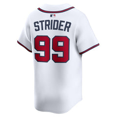 Spencer Strider Atlanta Braves Nike Home Limited Player Jersey - White - Nike Online
