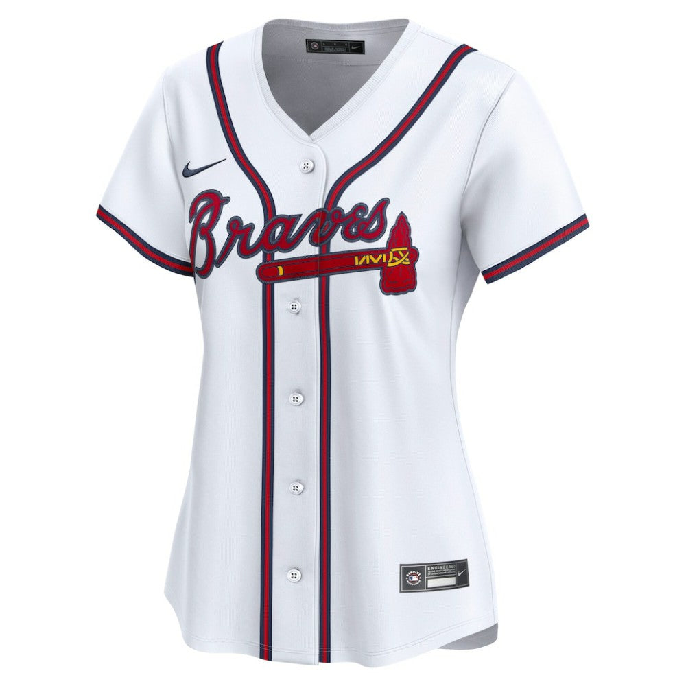 Spencer Strider Atlanta Braves Nike Women's Home Limited Player Jersey - White - Nike on Sale