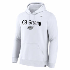 Los Angeles Kings Fanatics Unisex LA Strong Premium Fleece Pullover Hoodie - White - NHL 202757240